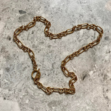 Krista Keðja Gróf með lás 52 CM