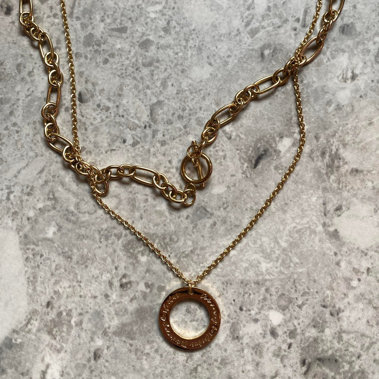 Krista Keðja Gróf með lás 52 CM