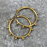 Lokkar með litlum doppum 3,5cm