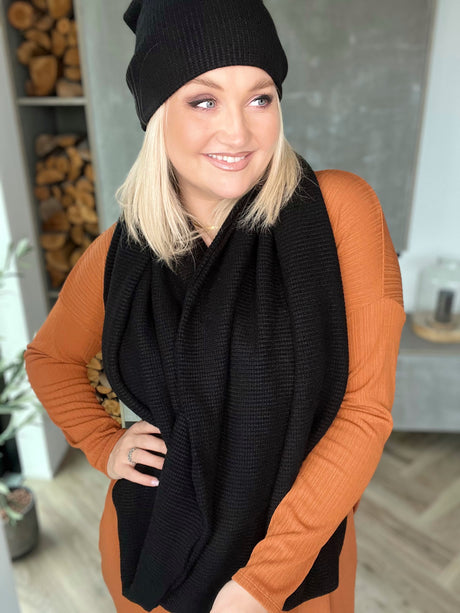 Skjól knit Svart
