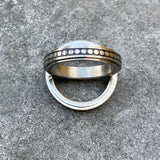 Fikthringur stál dömu- 17mm innra mál.