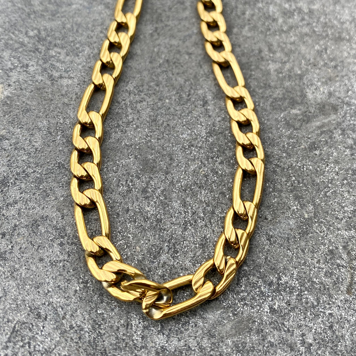 Krista- Hlekkjakeðja 60.cm Gull