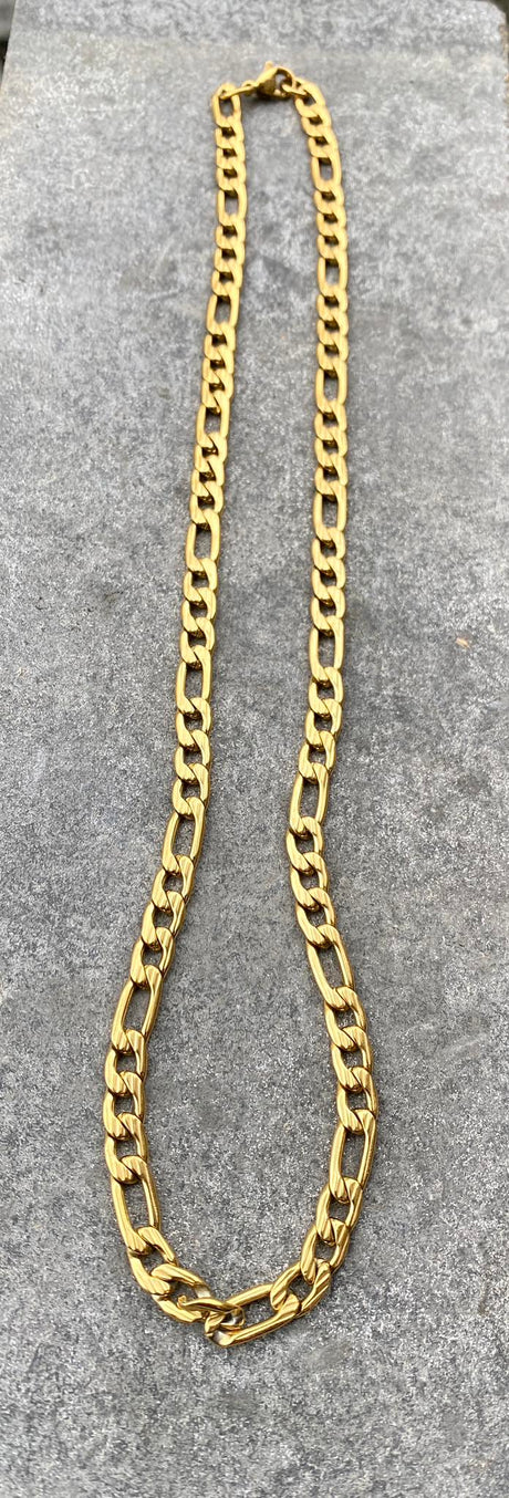 Krista- Hlekkjakeðja 60.cm Gull