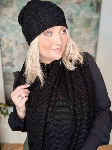 Skjól knit Svart