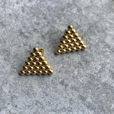 Lokkar þríhyrndir doppu 1,8cm í þvermál