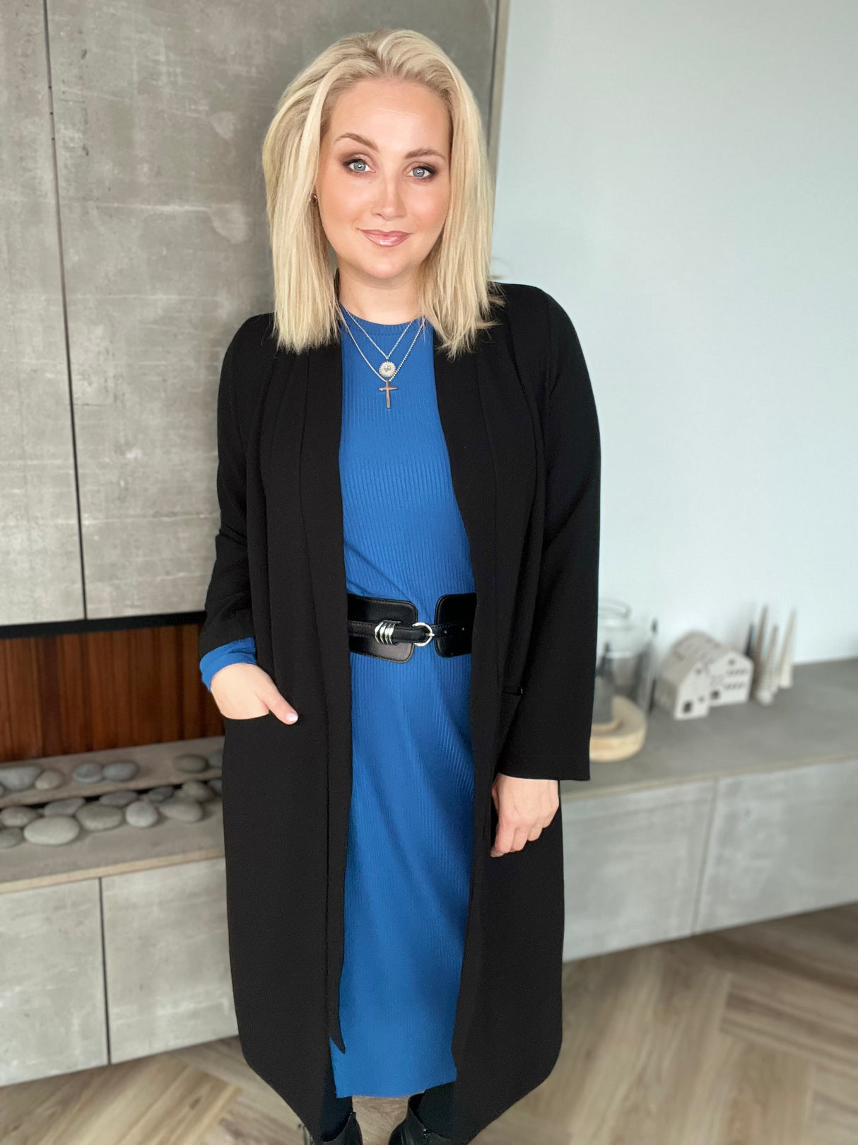 Turnu blazer síður