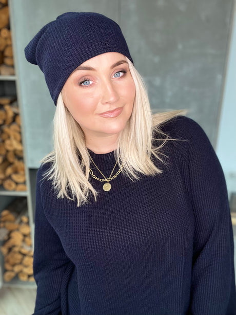 Skjól knit Navy