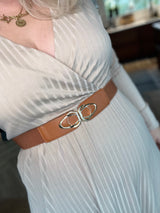 Teygjubelti nr.135 (brúnt)