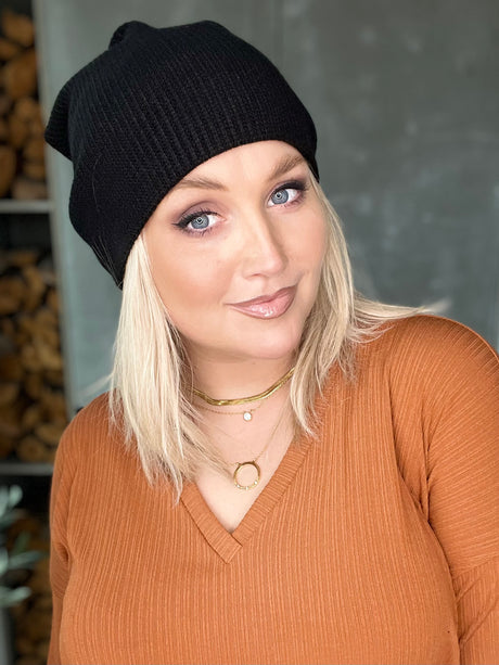 Skjól knit Svart