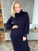 Mói peysukjóll Navy