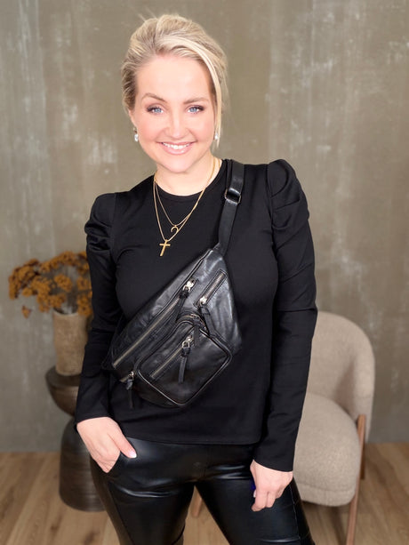 Bumbag með auka vasa