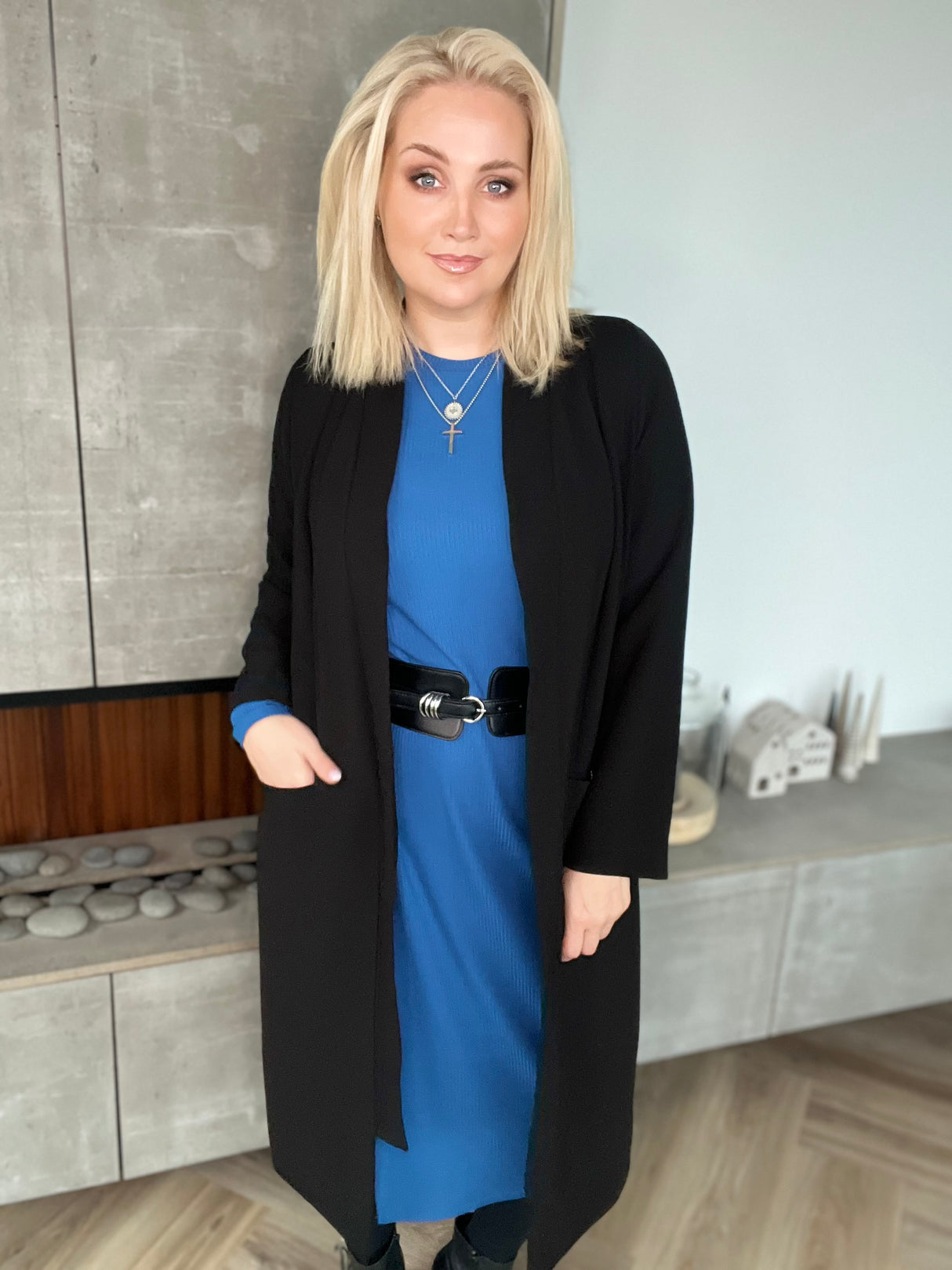 Turnu blazer síður