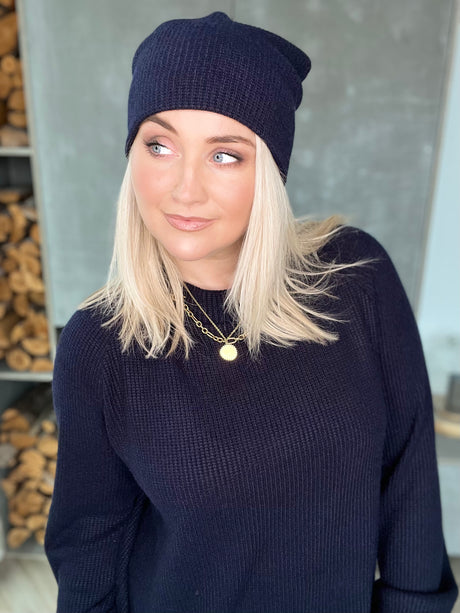 Skjól knit Navy