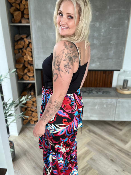 Ilmur pífu pils Mynstrað