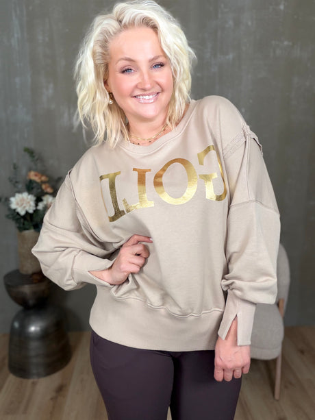 Jogging Peysa Gold