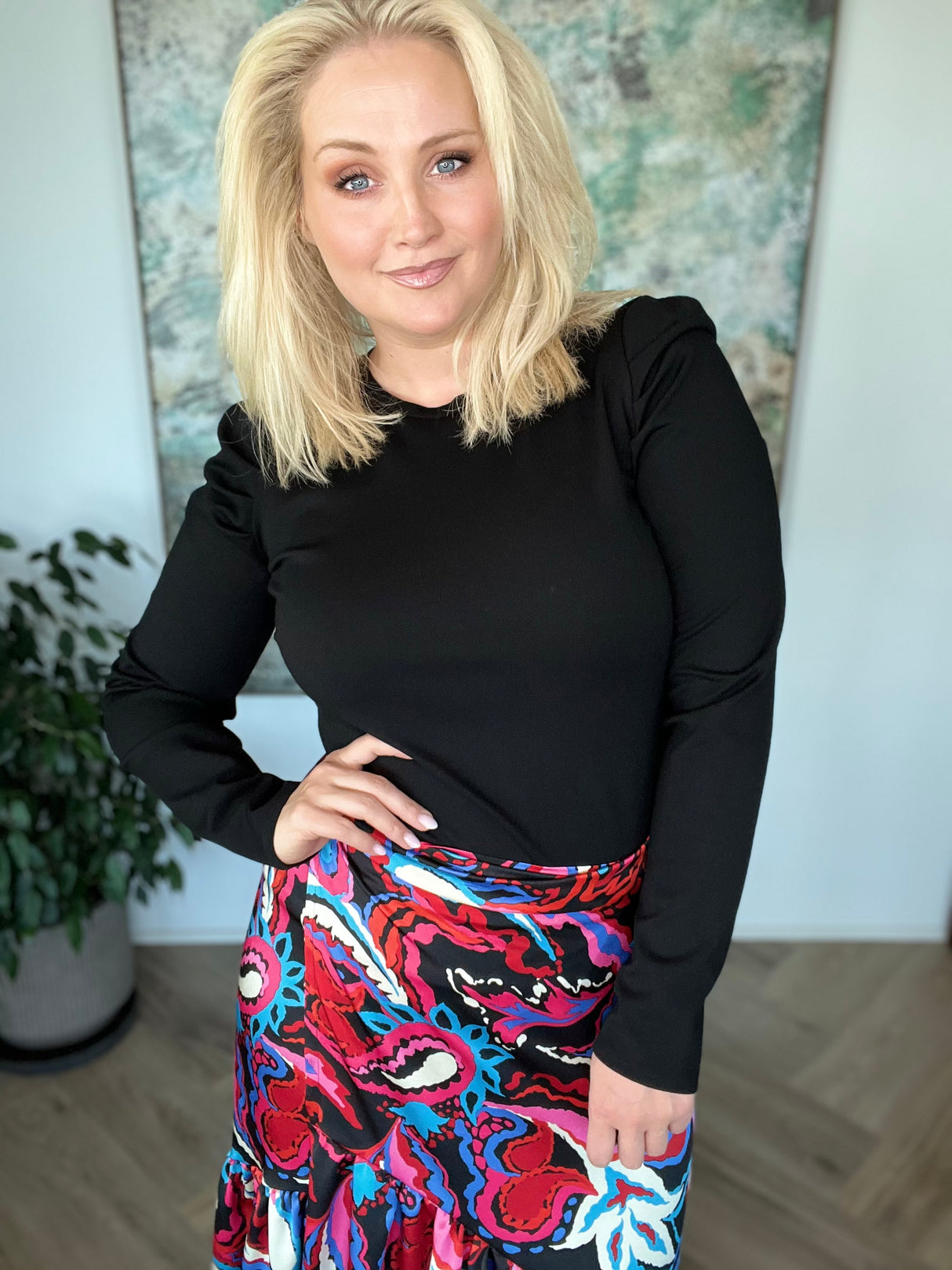 Ilmur pífu pils Mynstrað