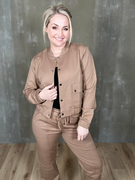 Marleen bomber glitur