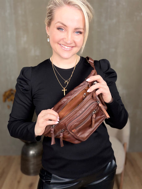 Bumbag með auka vasa