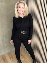 Breki samfestingur púff Svartur