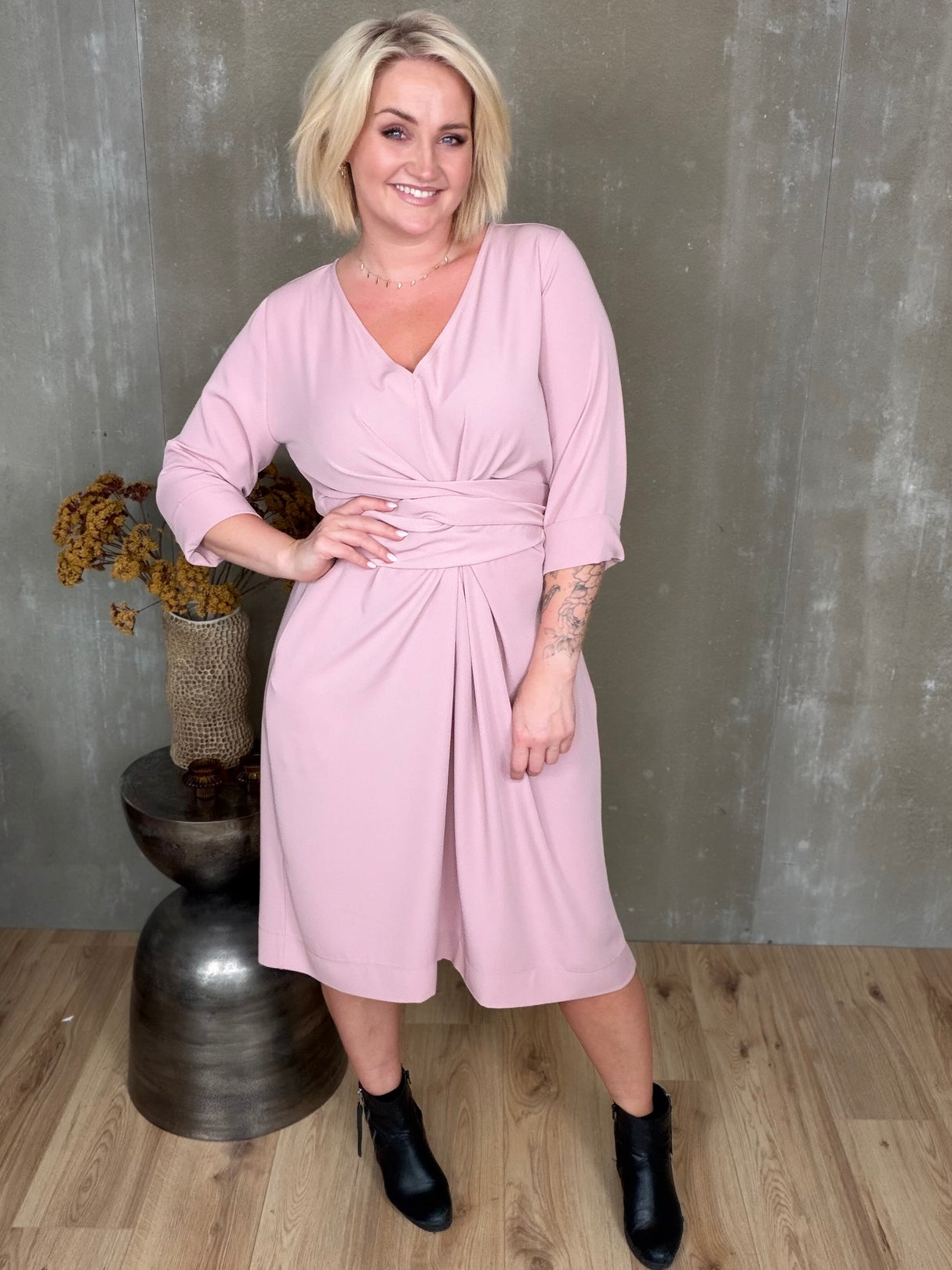 Stólpi Kjóll Bundinn