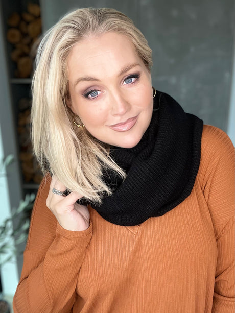 Skjól knit Svart