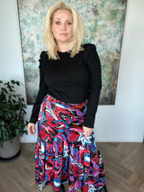 Ilmur pífu pils Mynstrað