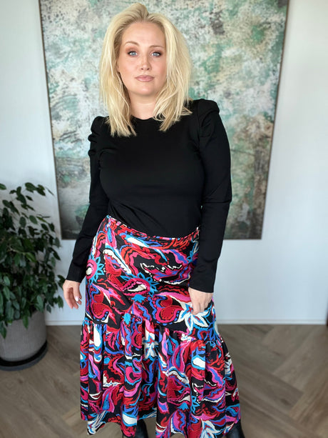 Ilmur pífu pils Mynstrað