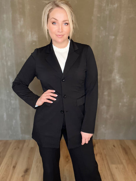 Noor blazer svartur