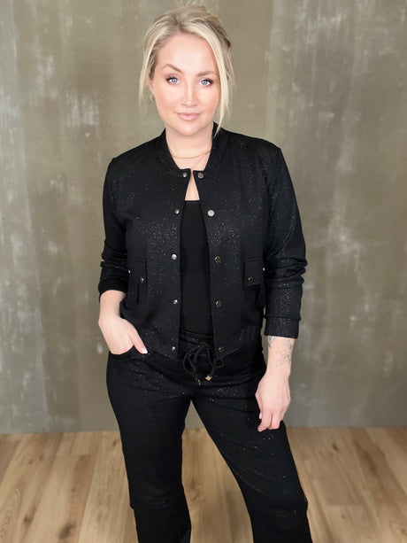 Marleen bomber glitur