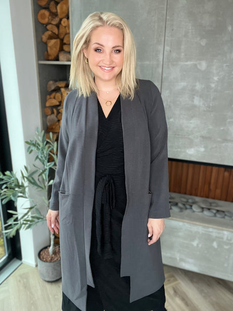 Turnu blazer síður