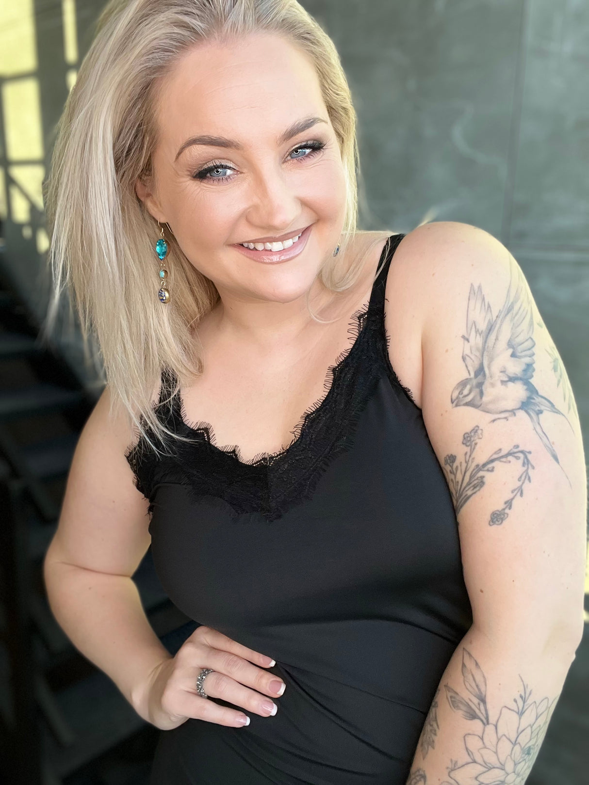 Bicco undirkjóll- svartur