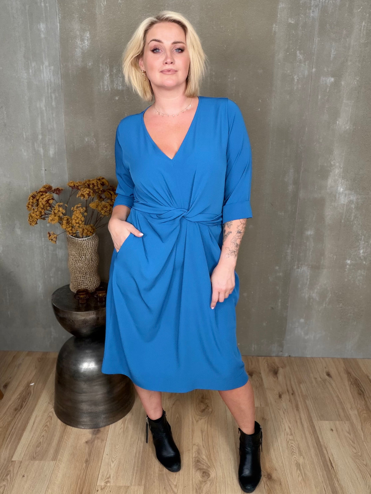 Stólpi Kjóll Bundinn