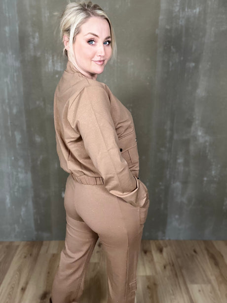 Marleen bomber glitur