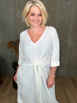 Stólpi Kjóll Bundinn