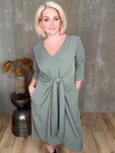 Stólpi Kjóll Bundinn