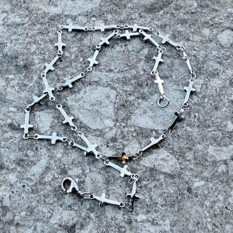 Nisti krossar gull/silfur