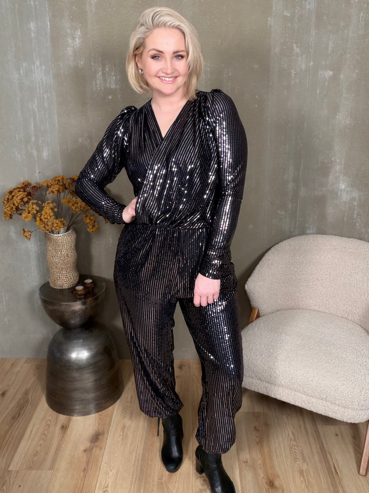 Drangur púff samfestingur