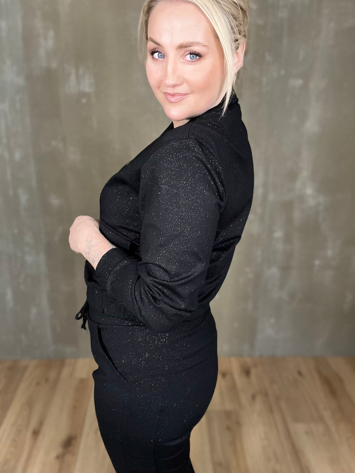 Marleen bomber glitur