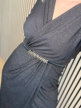 Mjótt gormabelti með blómum