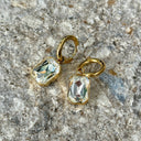 Dangle Kristalslokkar með hringlás