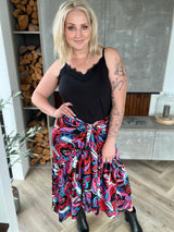 Ilmur pífu pils Mynstrað