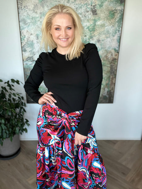 Ilmur pífu pils Mynstrað