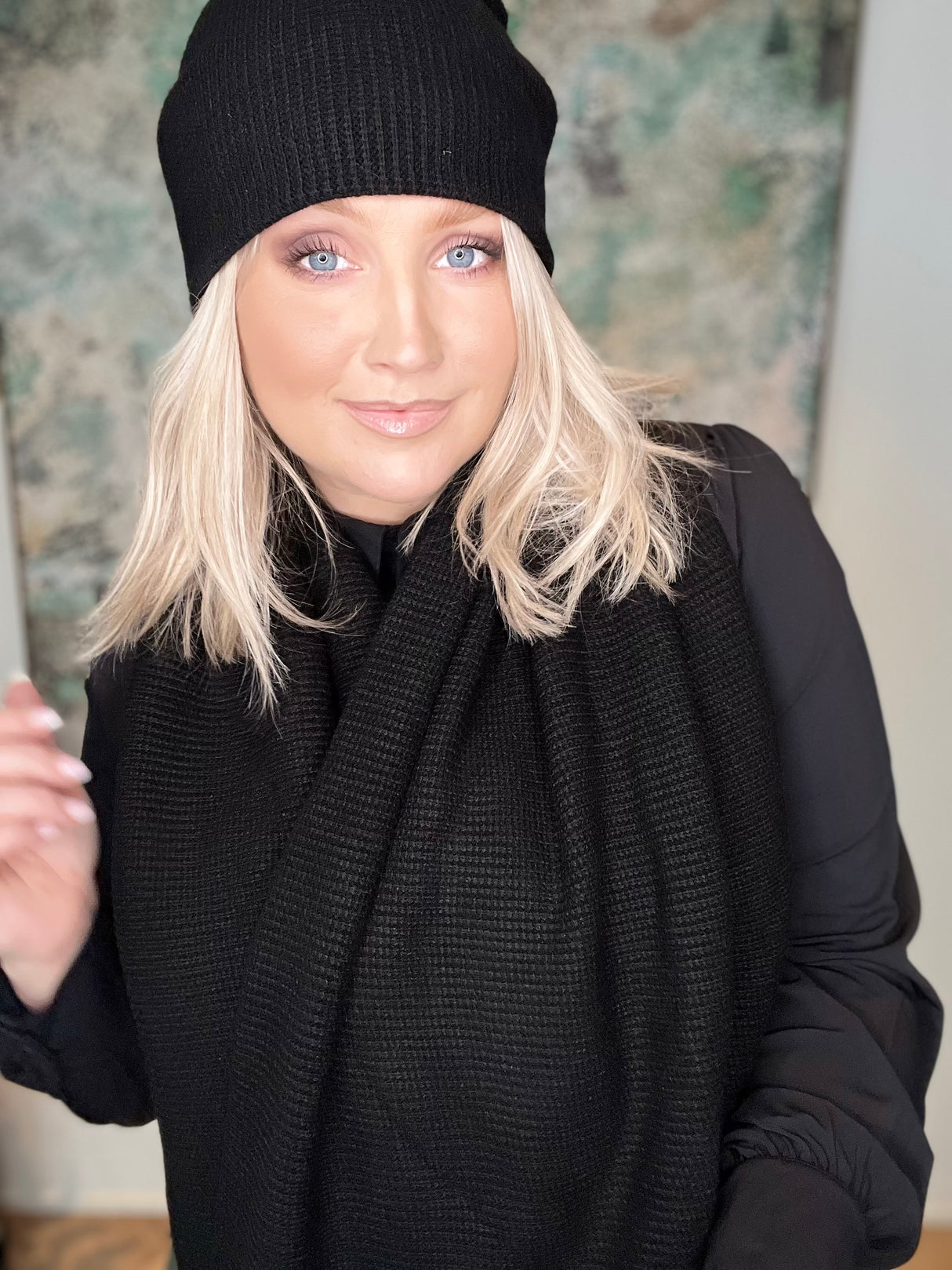 Skjól knit Svart