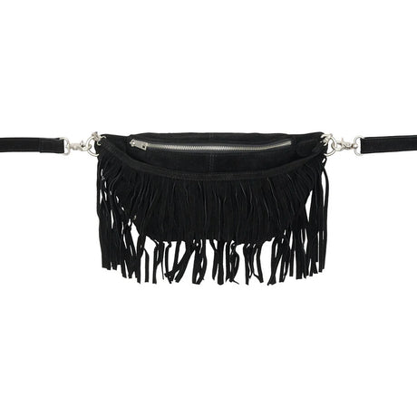 Rúskinns kögur bumbag