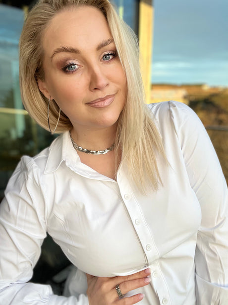 Krista lokkar V laga stórir