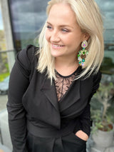 Breki samfestingur púff Svartur