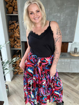 Ilmur pífu pils Mynstrað