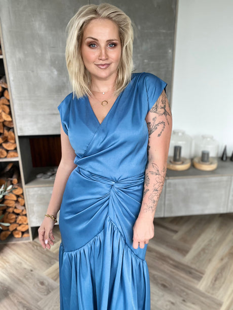 Ilmur pífu pils Galla Blátt