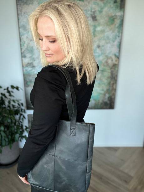 Buff Hunter hliðartaska - Svört