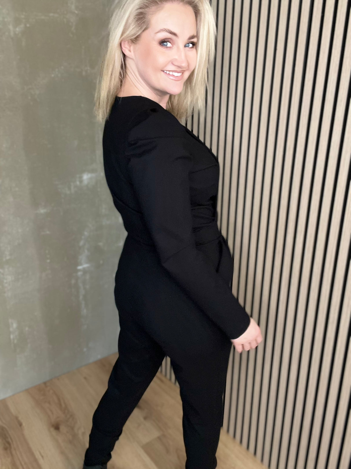 Breki samfestingur púff Svartur